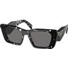 Prada PR 08YS - 15S5Z1 Black Crystal Tortoise
