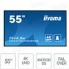 IIYAMA LH5575UHS-B1AG - LH5575UHS-B1AG - Monitor IIYAMA Professionale 55 - 4K UHD - Android OS - iiSignege - Segnale FailOver - SDM