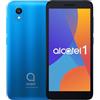 Alcatel 1 - Smartphone, AI Aqua, LTE, 5 Pollici, 1GB RAM, Android 8.1, Nero