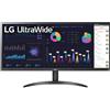 LG Monitor LG 34WQ500-B 34'' HDR FULLHD led nero