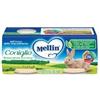 Mellin omog coniglio 2x120g