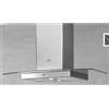 SILVERLINE Cappa Isola cm 90 Inox/Transparent Glass Classe C Silverline