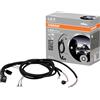 OSRAM LEDriving WIRE HARNESS AX 2LS, cablaggio per strisce luminose auto, kit cablaggio barra luminosa, set cavi per l'installazione di due sorgenti luminose, adattatore per fari auto