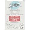 Adoc - Cibo Umido per Gatti Adulti con Ingredienti Naturali - Teneri trancetti di Tonnetto con Orata - 10 confezioni da 4 lattine da 50gr