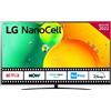 LG 43NANO766QA TV NANOCELL 43'' SMART TV 4K UHD DVB T2/S2 WEBOS WIFI+ETHERNET