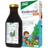Salus Kindervital - Integratore Alimentare per il supporto alla crescita dei bambini con Calcio e Vitamine, gusto frutta - 250ml
