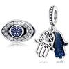 LNQOBU Charm Bead Ciondolo Donna Argento Sterling 925 è Adatto a Bracciali e Collane da Donna