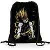 style3 Goku Pop-Art Power Borsa da spalla sacco sacchetto drawstring bag gymsac