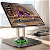 LISEN Supporto Tablet iPad Porta Tablet da Tavolo,Regalo per Kindle Paperwhite 2025,Supporto ipad11 10 generazione Accessori Scrivania Porta Poggia Telefono Accessori Scrivania Monitor Portatile 12.9"