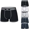Umbro Pack 6 Paia Slip/Boxer Assortito Cotone Elasticizzato Art.713/714 (6 Paia Boxer Art.714-3 / S)