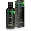 SatinNaturel Tea Tree Oil Puro 100ml, Olio essenziale di Tea Tree biologico 100ml - Olio essenziale di Tea Tree vegano - Oli essenziali per diffusore - Satin Naturel