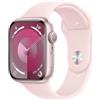 Apple Watch 9 GPS 45mm all.rosa cint. sport rosa ch.M/L