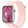 Apple Watch 9 GPS 45mm all.rosa cint. sport rosa chiaro