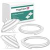 Maymom Ricambi Parariflusso e Tubi per Tiralatte Compatibili con Spectra S1, S2, 9 Plus e Synergy Gold, Accessori di Ricambio Non Originali