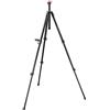 Manfrotto 755XB Treppiede Serie MDEVE con Base Livellante da 50 mm per Video, 3 Sezioni a Tubo Singolo, in Alluminio, Nero