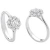 Giorgio Visconti Anello solitario oro bianco e diamante 0,27 ct. FG VS
