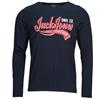 Jack & Jones T-shirts a maniche lunghe Jack & Jones JJELOGO TEE LS O-NECK 2 COL AW23 SN