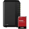Synology DS220 RED 4TB 2x 2TB NAS DS220
