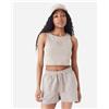 New Era Crop New York Yankees W - Canotta - Donna - Beige