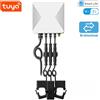 Tuya Contatore di Energia Trifase Bidirezionale Smart WiFi con Pinze Amperometriche