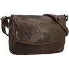 Gusti Leder Gusti Borsa a tracolla in pelle Maisie da donna in pelle marrone, marrone