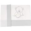 Babyline Completo Lenzuola in Cotone per Culla Misure 70x140 Dolci Sogni
