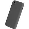 doupi PureColor Silicone TPU Case per iPhone 5C SolidFit all-Round della Protezione Guscio in Gomma Cover, Nero
