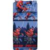 hermet Set Lenzuolo Letto Singolo, Completo Letto Singolo Disney, Lenzuolo Sopra, Lenzuolo Con Angoli, Federa, Blu, 100% Cotone, Prodotto Ufficiale