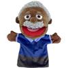 LOMTRATS Marionette a mano per bambini,Include nonno,nonna,papà,mamma,figlia,figlio con bocche aperte mobili,perfette per raccontare storie,insegnare,regali di compleanno,1Pcs