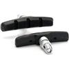 XLC Pattini per freni a V XLC BS-V01, set da 4 pezzi 70 mm, nero, One Size