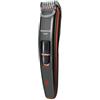 Taurus Hades - Regolabarba, Regolatore pettine guida 1-8mm, Diversi livelli di taglio, Lame in acciaio inossidabile, Durata batteria 50 min, Indicatore di carica, Grigio