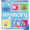 Ravensburger - Memory® Peppa Pig, Gioco Memory per Famiglie, Età Raccomandata 3+, 64 Tessere, 20886 9, Multicolore