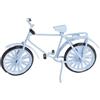 Hobbyfun Bicicletta in miniatura azzurro, ca. 9,5 x 6 cm