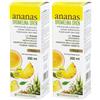 Farmaderbe Srl Ananas Bromelina Dren Set da 2 2x200 ml Soluzione orale