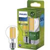Philips Lighting Philips LED Lampadine Goccia a Filamento Classe A, 100W, E27, Luce Bianca Calda, Non Dimmerabile