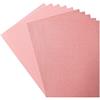 Vaessen Creative Florence Cartoncino Rosa (216 Carta Glitterata (250 g/m, A4, 10 Fogli, per Scrapbooking, Creazione di Biglietti, Fustellatura e Altro Mestiere