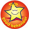 Sticker Factory Halo Star - Adesivi da 38 mm (confezione da 75)