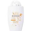 Avène Eau Thermale Avène Fluido Minerale SPF50+ Solare Viso per Pelli Intolleranti, 40ml