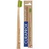 Curaprox Wood Ultra Soft Spazzolino, Verde, Swiss Made