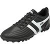 Gola Super Cobra Turf, Scarpe da Football Uomo, Nero e Bianco, 45 EU