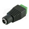 ALPHA ELETTRONCA 28-07- ALPHA ELETTRONICAAdattatore da presa DC ø5,5-2,1mm a morsetto