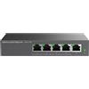 GRANDSTREAM GWN7700P -GRANDSTREAM -SWITCH DI RETE 5 PORTE 10/100/1000 Mbps UN 4 PORTE POE