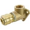 Fittingstore - Scatola da parete con raccordo per aria compressa, distributore di aria compressa in ottone NW 7,2 (G 3/8 (IG))