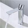 HOMELODY Rubinetto Bagno Cromo Rubinetto Miscelatore Monocomando Bagno Quadrato Rubinetto per Lavabo Acciaio inossidabile