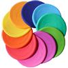 EQLEF Il dischetto di Volo del Flying disks Non Fa Scivolare i Giocattoli del Silicone Molle del Bambino Tempo di Kid Sport all'aperto 2 pc (Casuale)