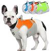 LiebeDD Gilet Rinfrescante per Cani Traspirante Pettorina Cappotto Refrigerante Cane di Taglia Media, Regolabile Vestiti Riflettente per Cani Passeggiate Estive o Addestramento, Arancione, M