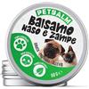 WOTPUP Crema Polpastrelli Cane. Balsamo Naso per Cani e Gatti 50 Gr [NATURALE] con Burro di Karitè e Ossido di Zinco. Idrata, Protegge e Rigenera da graffi, calli e abrasioni. Protegge dalla Neve e dal Caldo