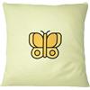 Bona Basics, Federa decorativa per cuscino, decorazione per la casa, per divano, caffetteria, dimensioni: 45 x 45 cm, colore: giallo chiaro