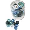 Rayher Perline con Foro Grande, Turchese, Klein