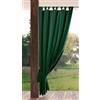 Eurofirany GARDEN Tenda de Esterni con Passanti - 1 Pezzo. Tende impermeabili per Terazze, Tenda per Gazebo Pergolata Patio Balcone, Protezione Solare e Privacy, 155x220 cm, Verde Scuro